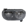 Headlights Assembly Lamp Black Pair for Dodge Challenger (2008–2014)