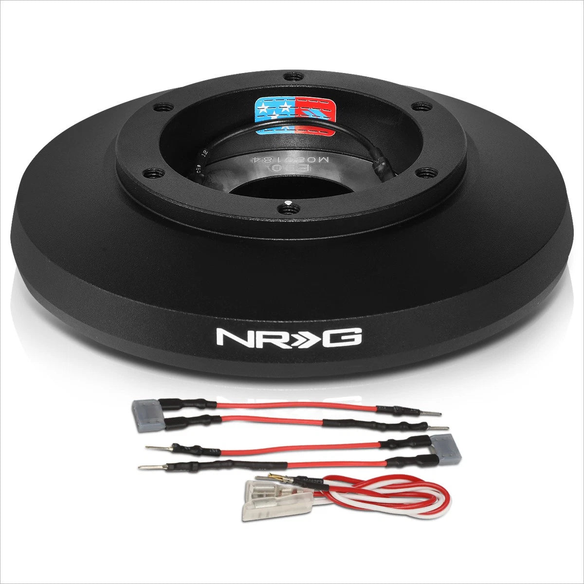 NRG SRK-E90H Billet Aluminum Steering Wheel Hub Adapter for BMW 3-Series (2006–2012)