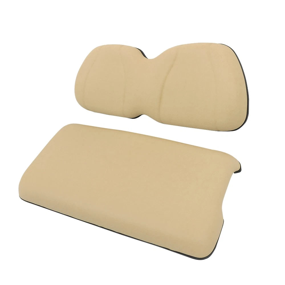 Beige Front Seat Cushion & Backrest for Club Car Precedent (2004â2011)