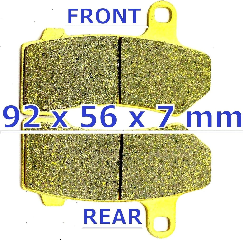 Brake Pads for Harley Davidson Street Glide FLHX FLHXS FLHTK FLHTKL (2006–2023)
