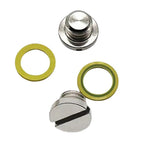 Drain Screw Kit 18-2244 for Mercury Marine MerCruiser Gear Case (10-79953Q04)