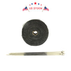 2" Fiberglass Exhaust Header Pipe Heat Wrap Tape for Universal Use (50ft Roll)