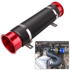 3" Flexible Cold Air Intake Hose Filter Pipe Kit for Universal Fit (All Years)