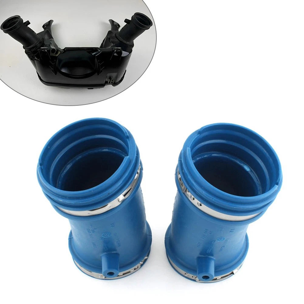 L&R Air Intake Filter Cleaner Suction Pipe Ducts for BMW R1200 GS/R/RT (2004–2012)