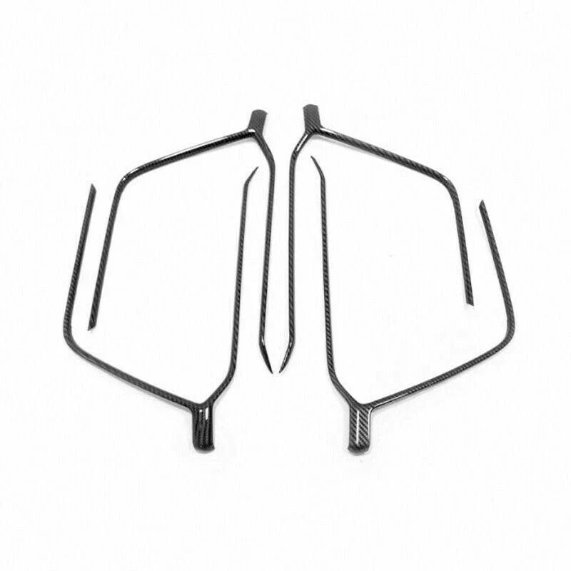 Carbon Fiber Door Handle Armrest Cover Trim for Toyota RAV4 (2019–2023)