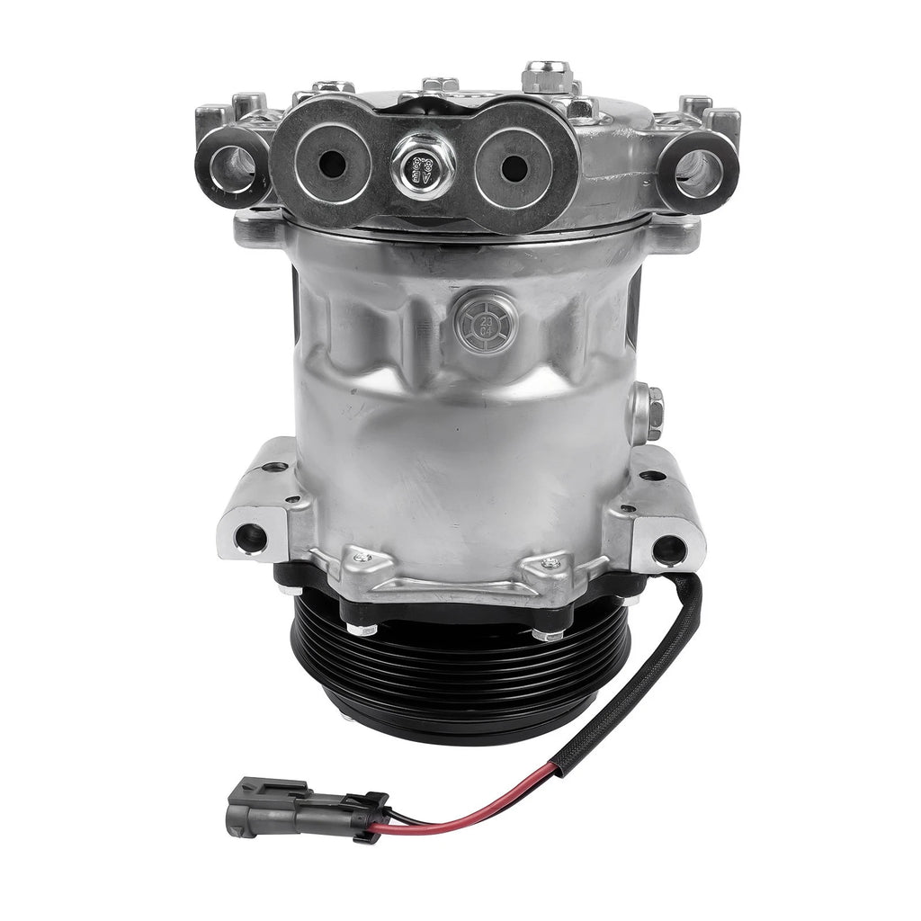 AC Compressor with 6 Groove Pulley for Chevy Blazer Silverado (1999–2007)