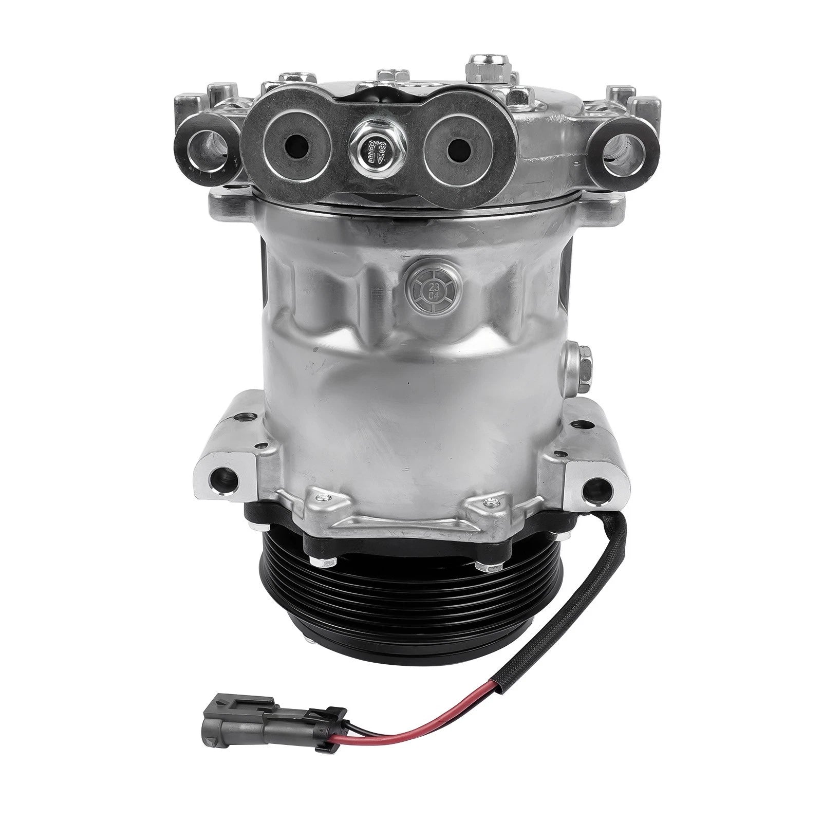 AC Compressor with 6 Groove Pulley for Chevy Blazer Silverado (1999–2007)
