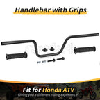 Handlebar & Grips w/Bar End Kit for Honda Foreman 450 S ES TRX450FE/FM (1998–2001)