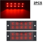 10 LED Side Marker Lamps for Car Bus Truck Trailer Lorry Tractor Motorhome