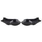 Black Rear Swingarm Axle Bolt Covers for Indian Scout (2015–2016)