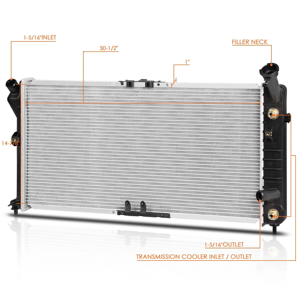 Aluminum OE Style Radiator for Buick Regal/Chevy Monte Carlo (1994–1996) DPI-1518
