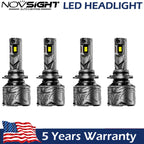 4X H7 10000K LED Headlight Kit for High Low Beam Bulbs (3300000LM)