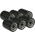 Set of 6 Engine Oil Filters for Ford Lincoln Mazda Mercury (DOHC FI)