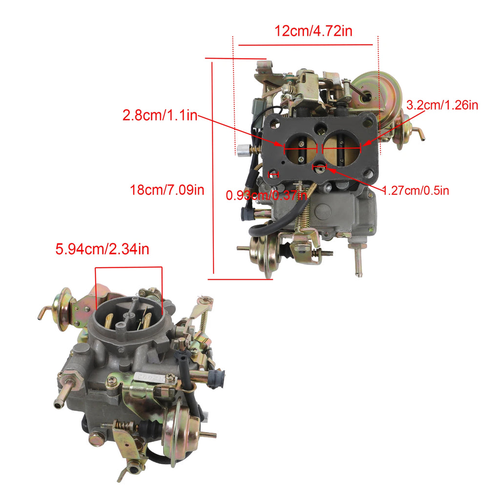 2 Barrel Carburetor for Toyota Corolla Tercel Corsa (1985–1999)