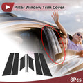 Door Pillar Window Trim for Nissan Kicks (2016–2023) Black Left Right