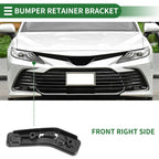 1pc Right Front Bumper Retainer Bracket No. 51117354768 for BMW X1 (2016–2022)