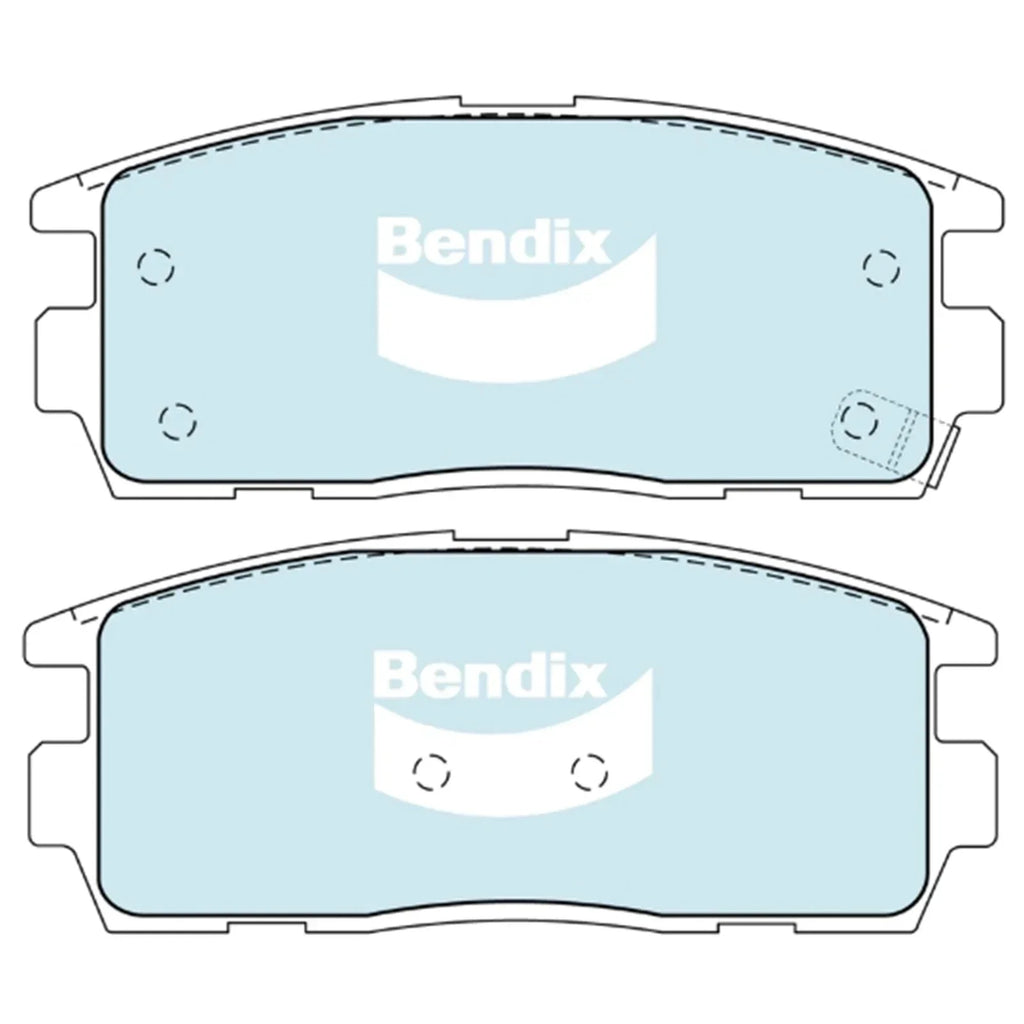 4WD Rear Disc Brake Pad Set for BMW M6 (2005 - 2010)