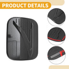 Fuel Tank Door Cap for Toyota Corolla Cross (2022–2023) Carbon Fiber Black