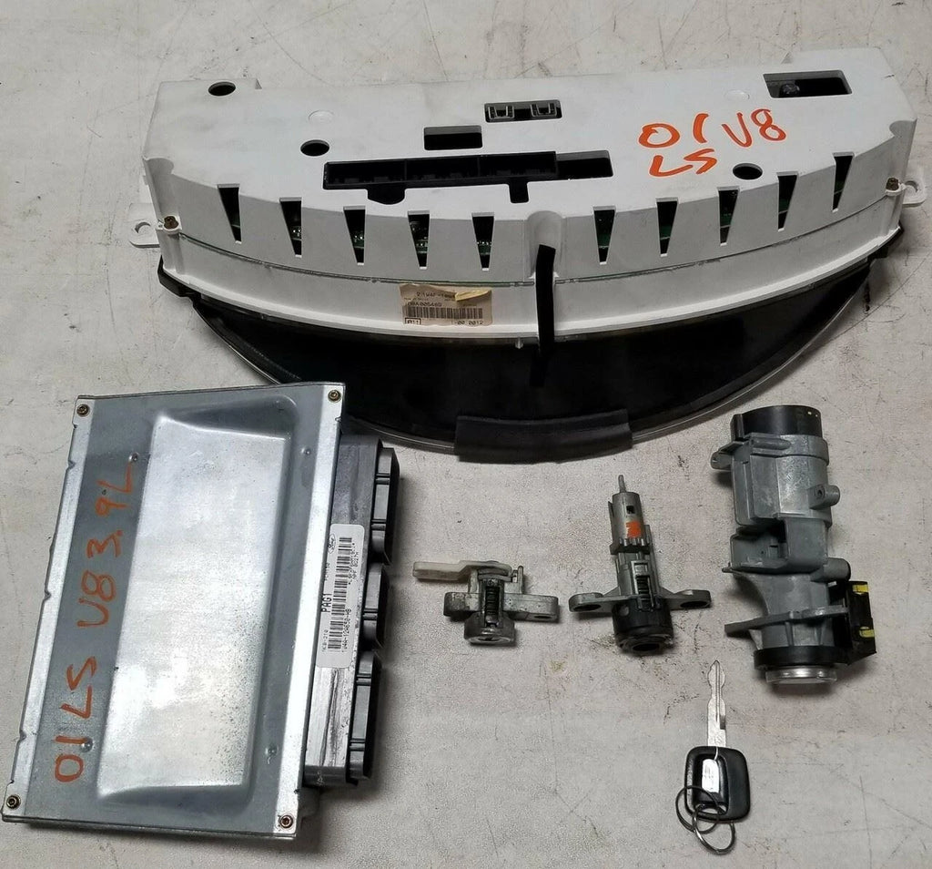 Ignition Key Cluster Kit for Lincoln LS (2001) 1W4A-12A650-HB