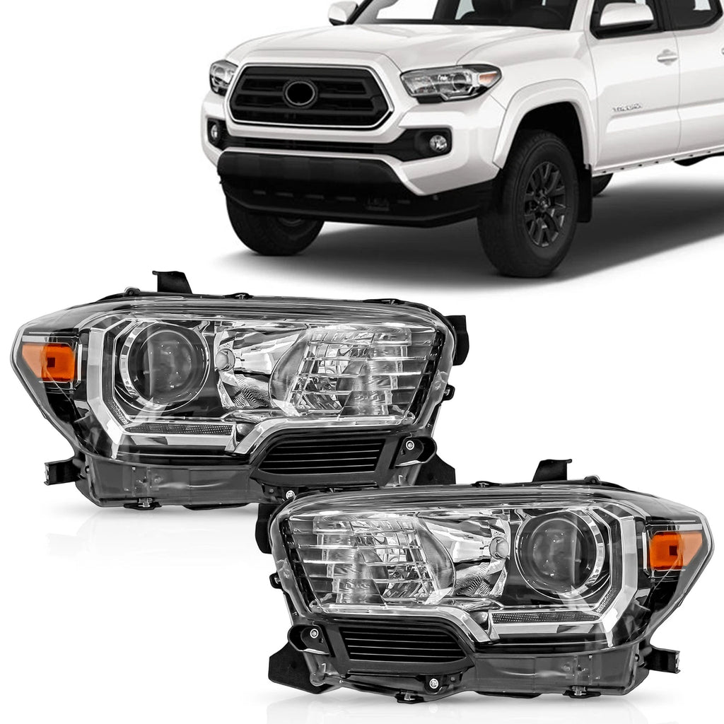 Headlight Assembly Pair for Toyota Tacoma (2016–2023)
