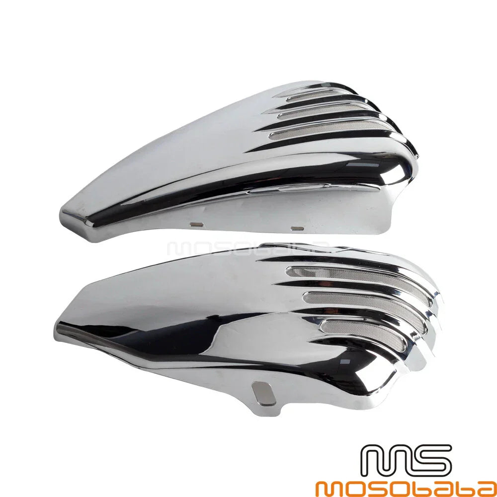 Chrome Fairing Battery Side Covers for Harley Seventy Two XL1200V Iron 883 (2014-2023)