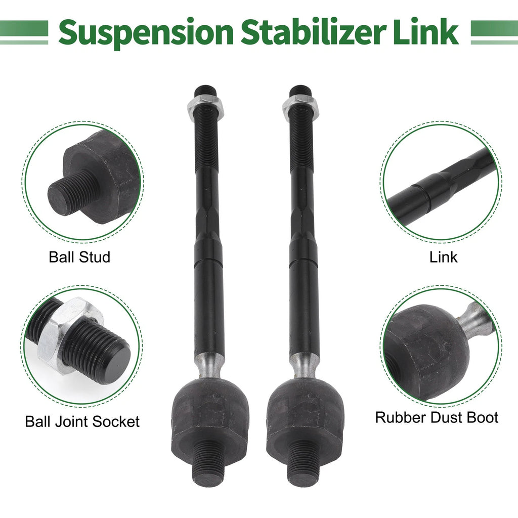 8pcs Front Suspension Kit Tie Rod End Lower Ball Joint for Chevrolet Aveo5 (2006–2011)