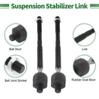 8pcs Front Suspension Kit Tie Rod End Lower Ball Joint for Chevrolet Aveo5 (2006–2011)