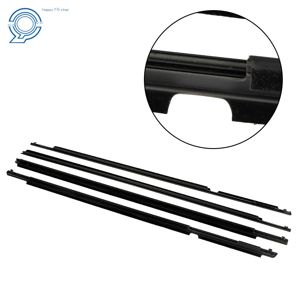 Set of 2 Outer Door Belt Mouldings Weatherstrip for Toyota 4Runner (2010–2021)