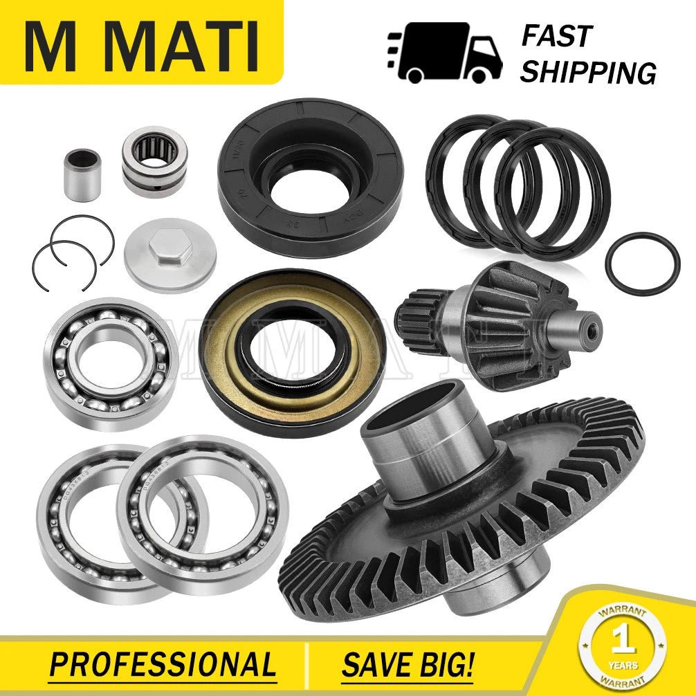 Rear Differential Rebuild & Gears Kit for Honda TRX250X Recon Sportrax (2001–2023)