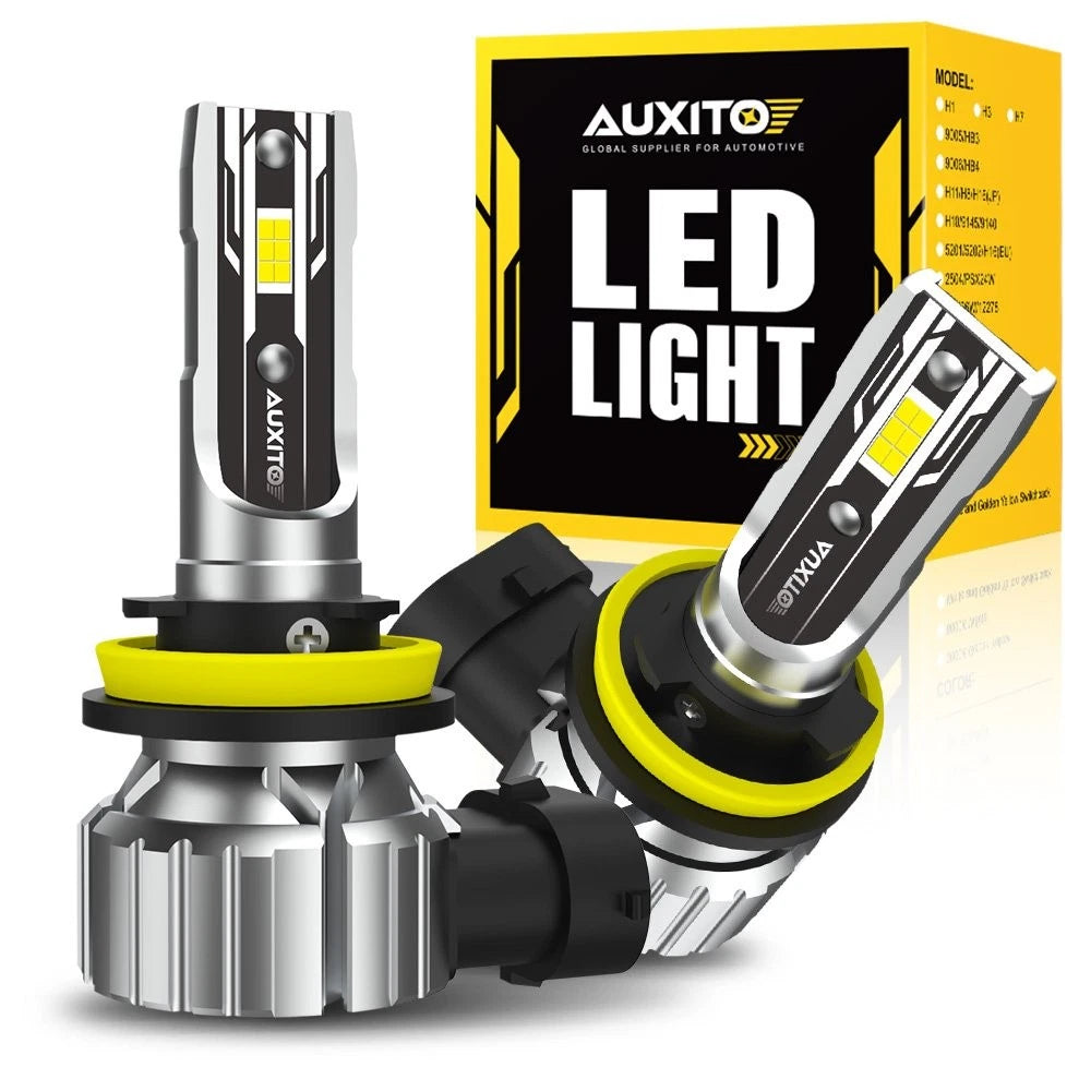 2X LED Headlight Bulbs for H8 H11 (2010–2023)