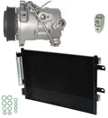 AC Compressor Kit with Condenser for Jeep Compass 2.4L (2011–2013)
