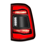 Chrome Red LED Tail Light Assembly for Ram 1500 (2019–2024)