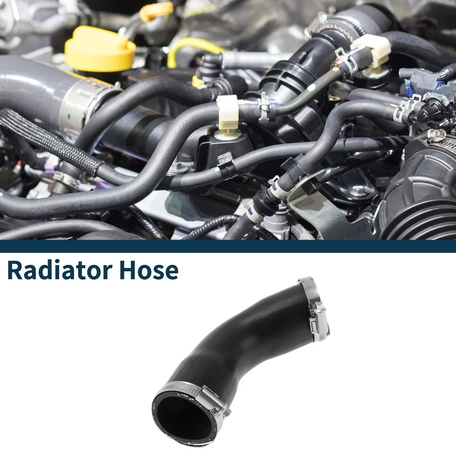 Radiator Hose for BMW 3 Series E46 (1999–2005) No. 11612247903, Boost Hose Black