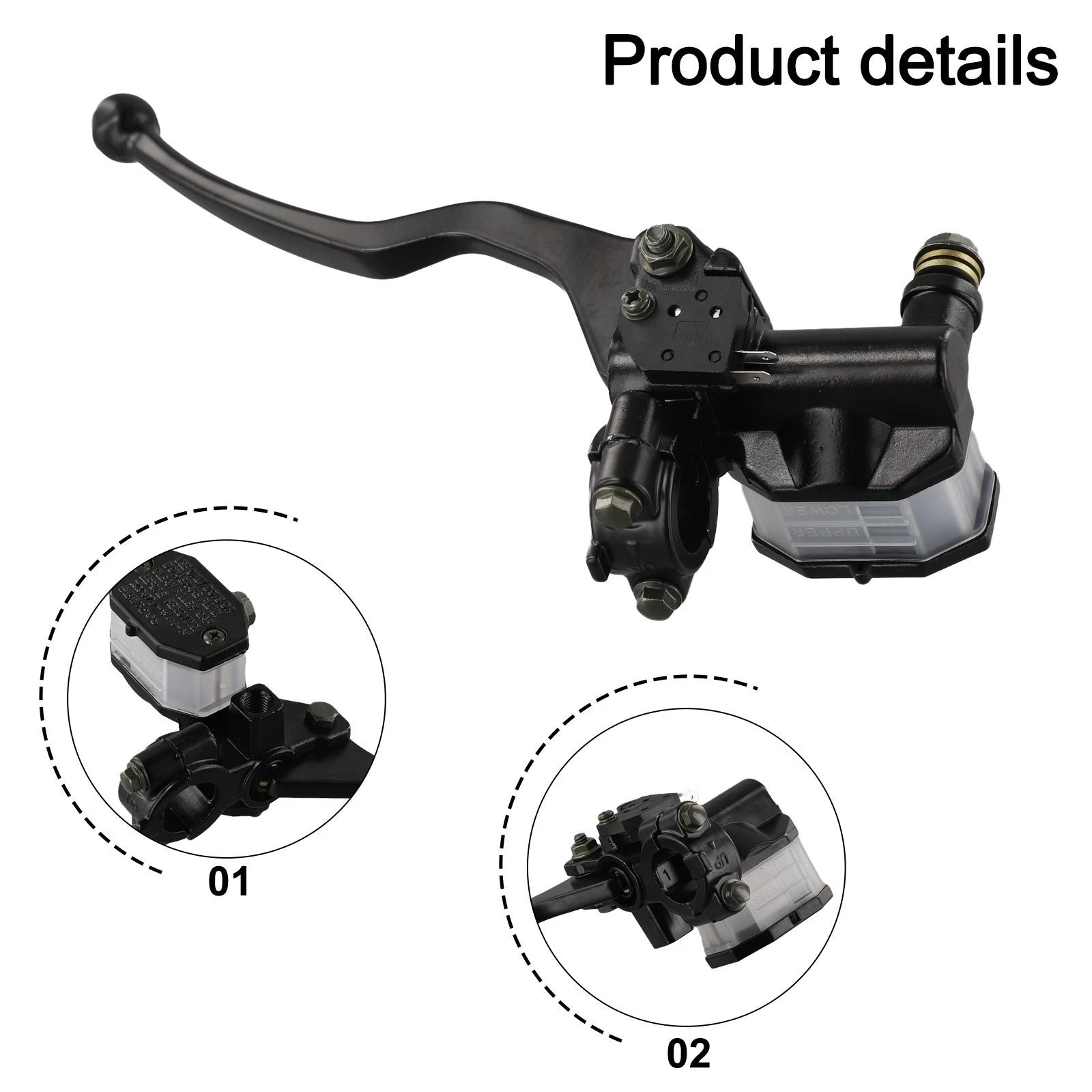 Replacement Front Right Brake Lever for Suzuki GS125 GN125