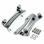 Chrome Stealth Luggage Rack Docking Hardware Kit for Harley Touring (2014–2024)