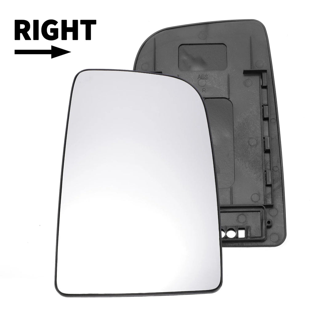 Right Upper White Mirror Glass for Mercedes Sprinter (2019-2023)