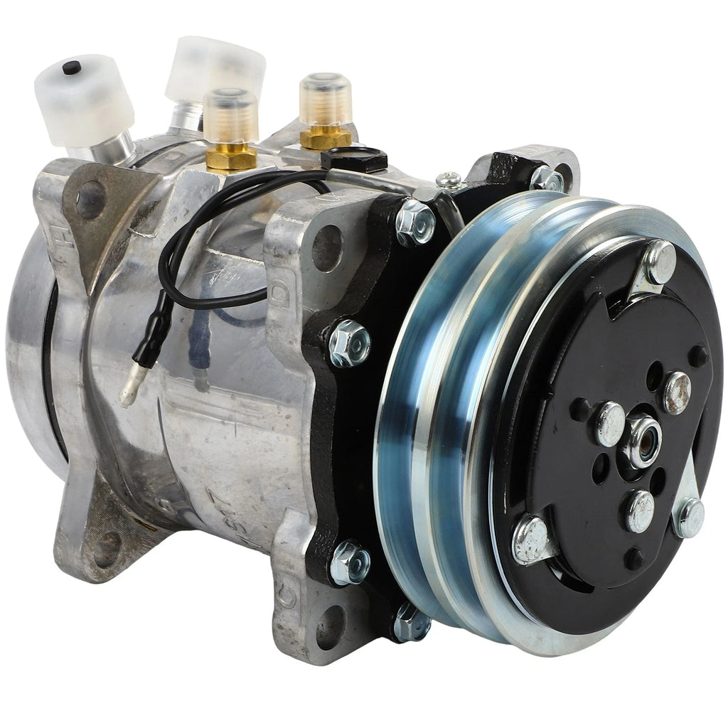 A/C Compressor with Clutch for Abacus 508/Sanden 5H14 (R134a)
