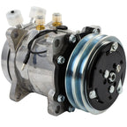 A/C Compressor with Clutch for Abacus 508/Sanden 5H14 (R134a)