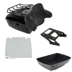 Trunk Backrest Luggage Mount Rack Plate for Harley Electra Glide (2014–2026)