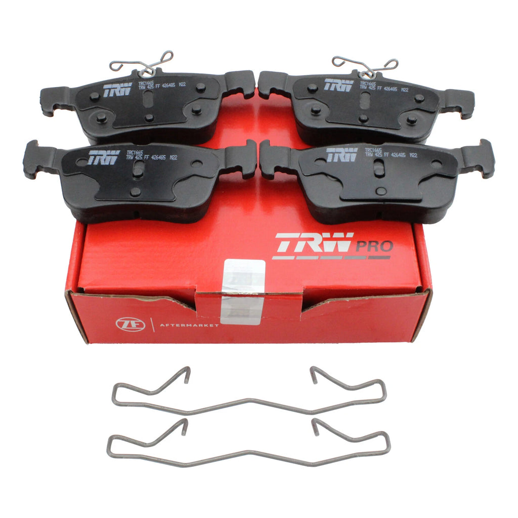 TRW Pro Rear Ceramic Brake Pads for Ford Edge, Escape, Fusion, Continental, MKC, MKX, MKZ (–2023)