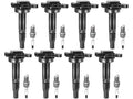 Ignition Coil Set with Spark Plugs for Jaguar XK (2007–2009) KM258PK