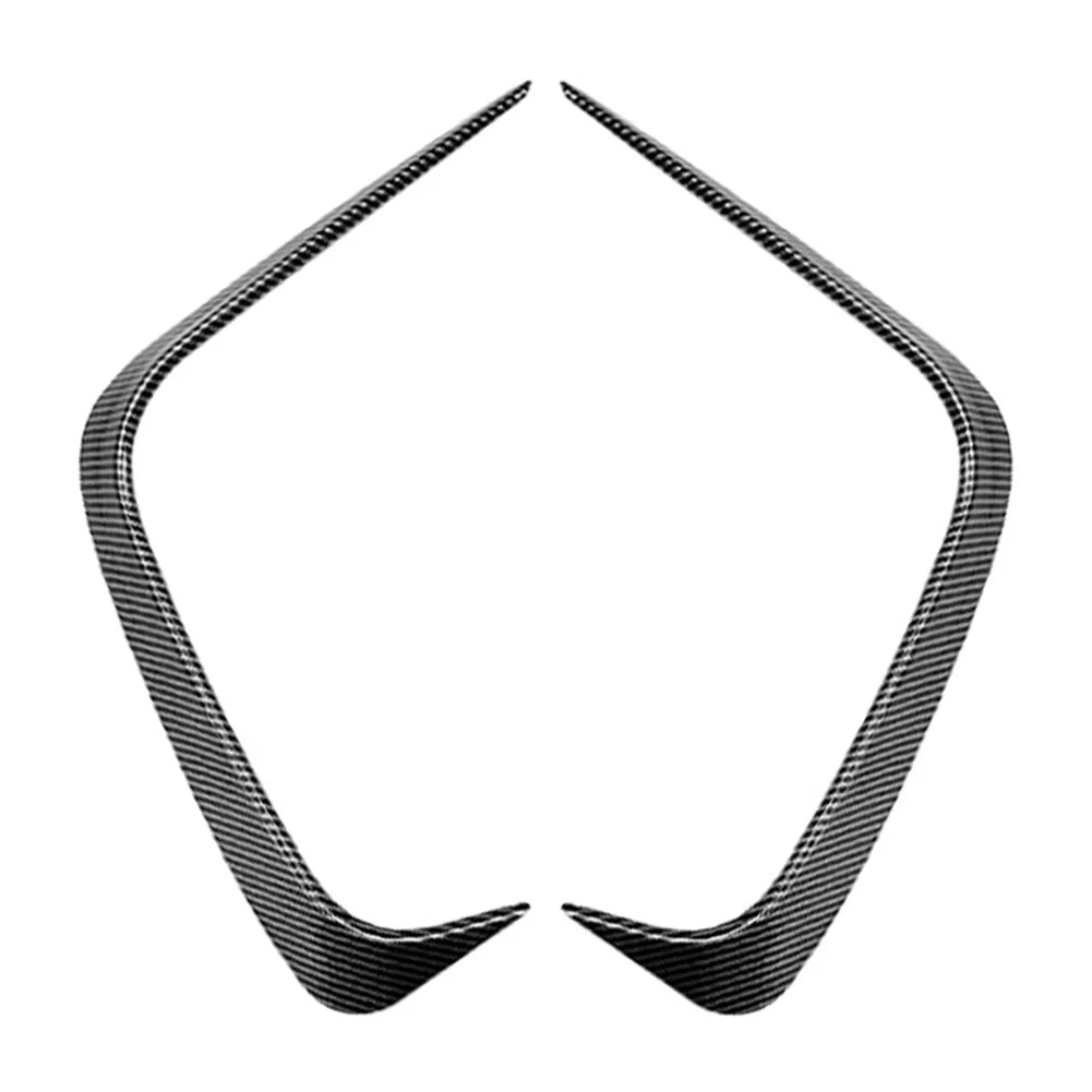 Front Bumper Air Vent Spoiler for VW Tiguan MK3 (2024–2025) Carbon Black