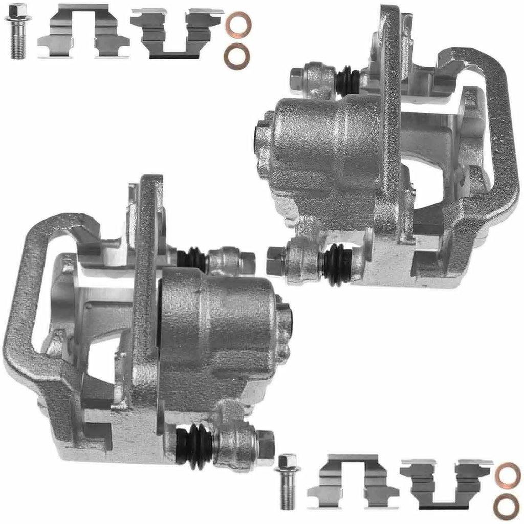 Pair Rear Brake Calipers for Nissan Maxima Altima (2002–2018)