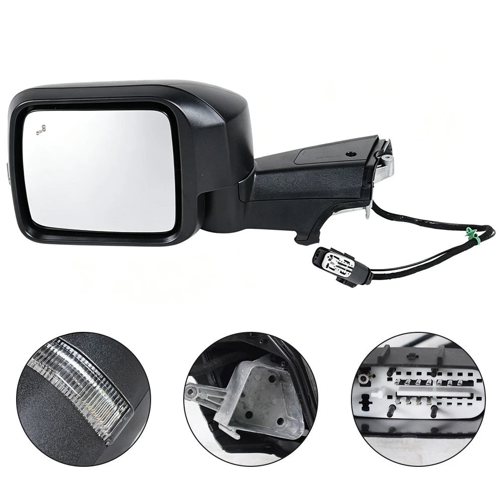 Left Driver Side Mirror with Blind Spot Camera for Ford Bronco (2020–2025)