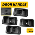 Set of 4 Interior Door Handles for Toyota Tacoma (2001–2004) 4Runner (1996–2002) Black