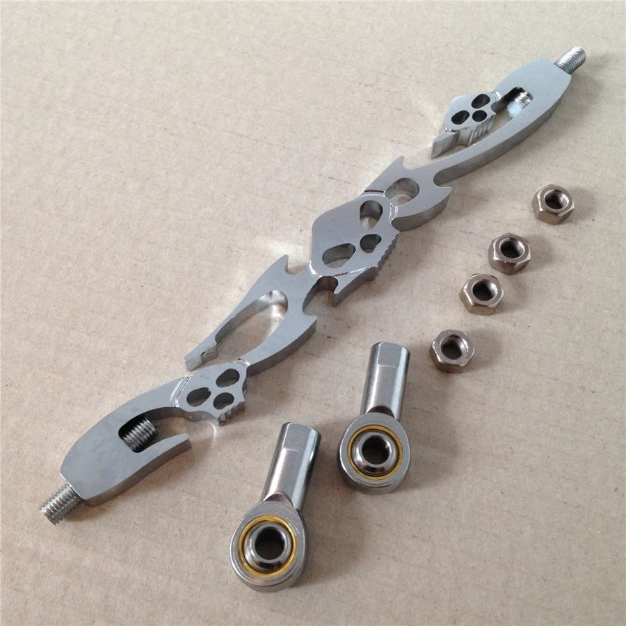 Skull Shift Linkage for Harley Softail, Electra, Dyna, Wide Glide (1990–2023)