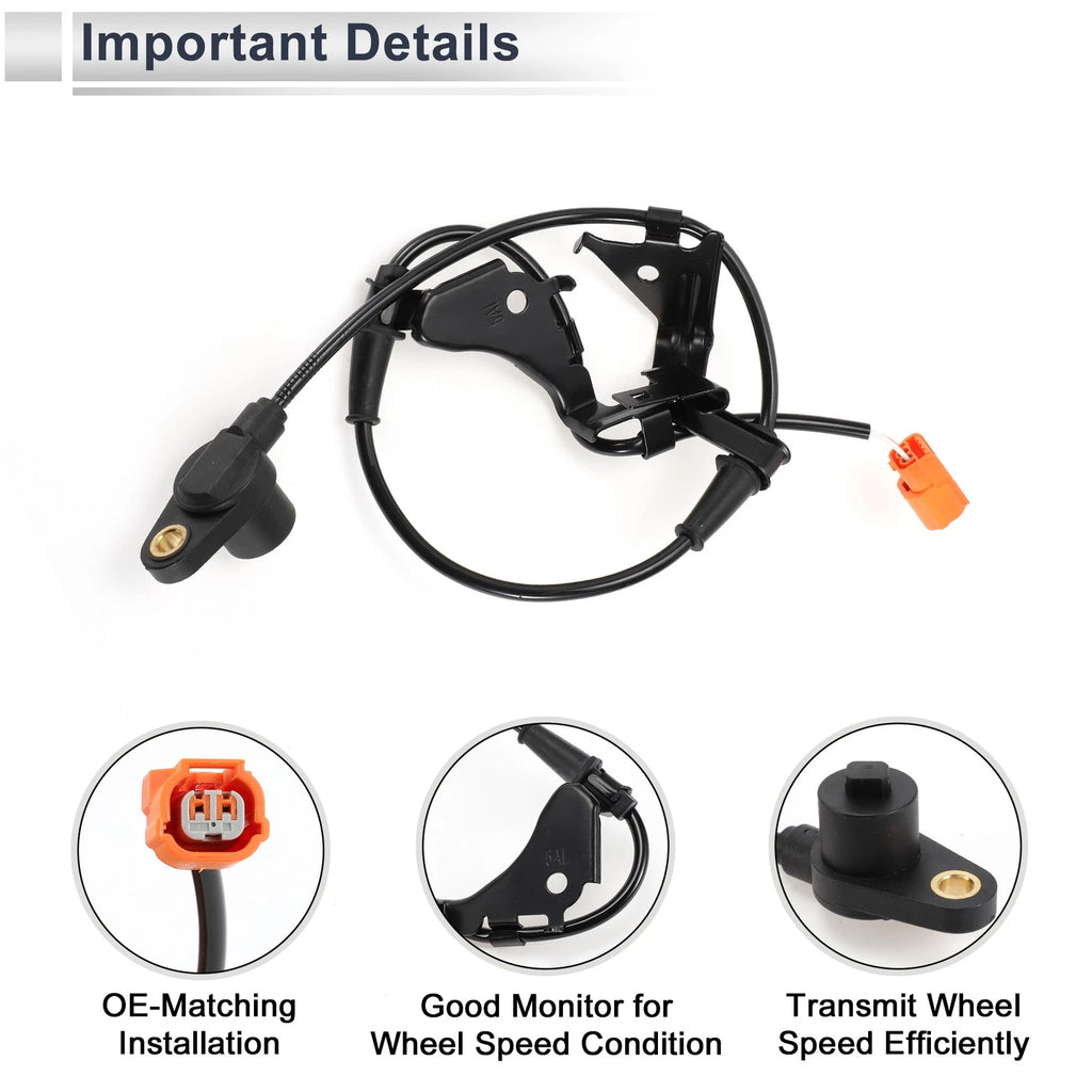 ABS Wheel Speed Sensor No. 57455S6DE01 for Honda Civic 