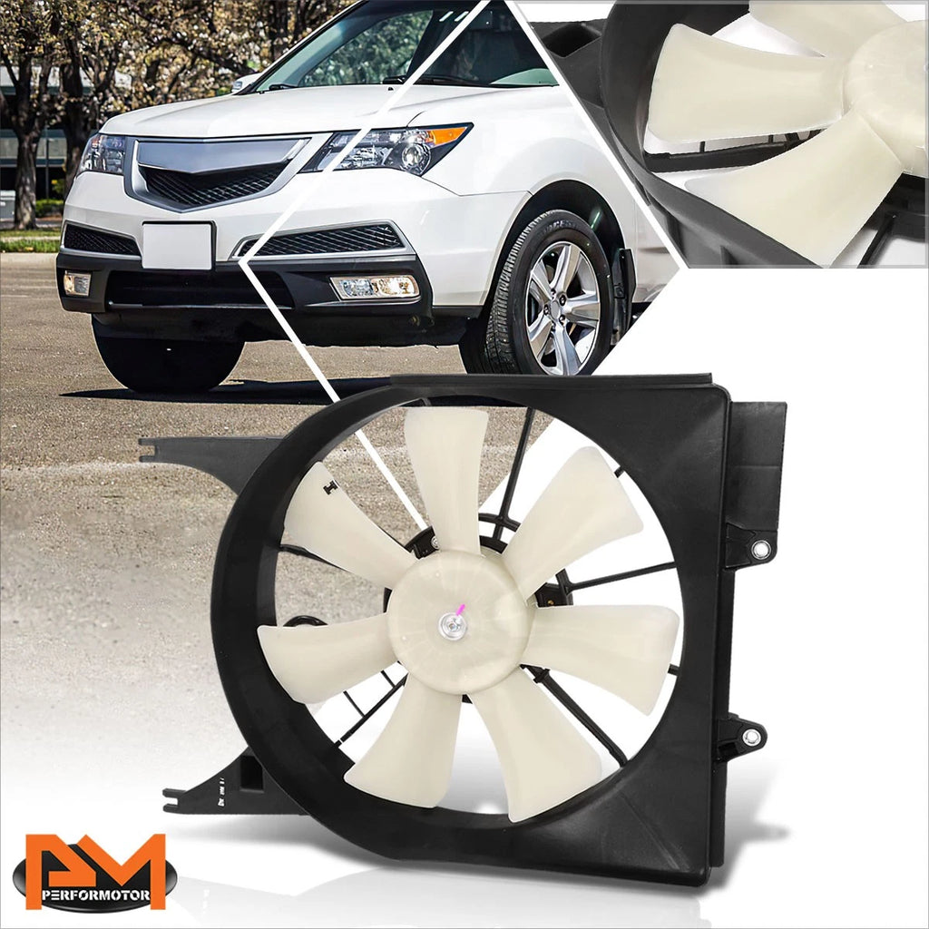 A/C Condenser Cooling Fan Assembly for Acura RDX (2007–2012)