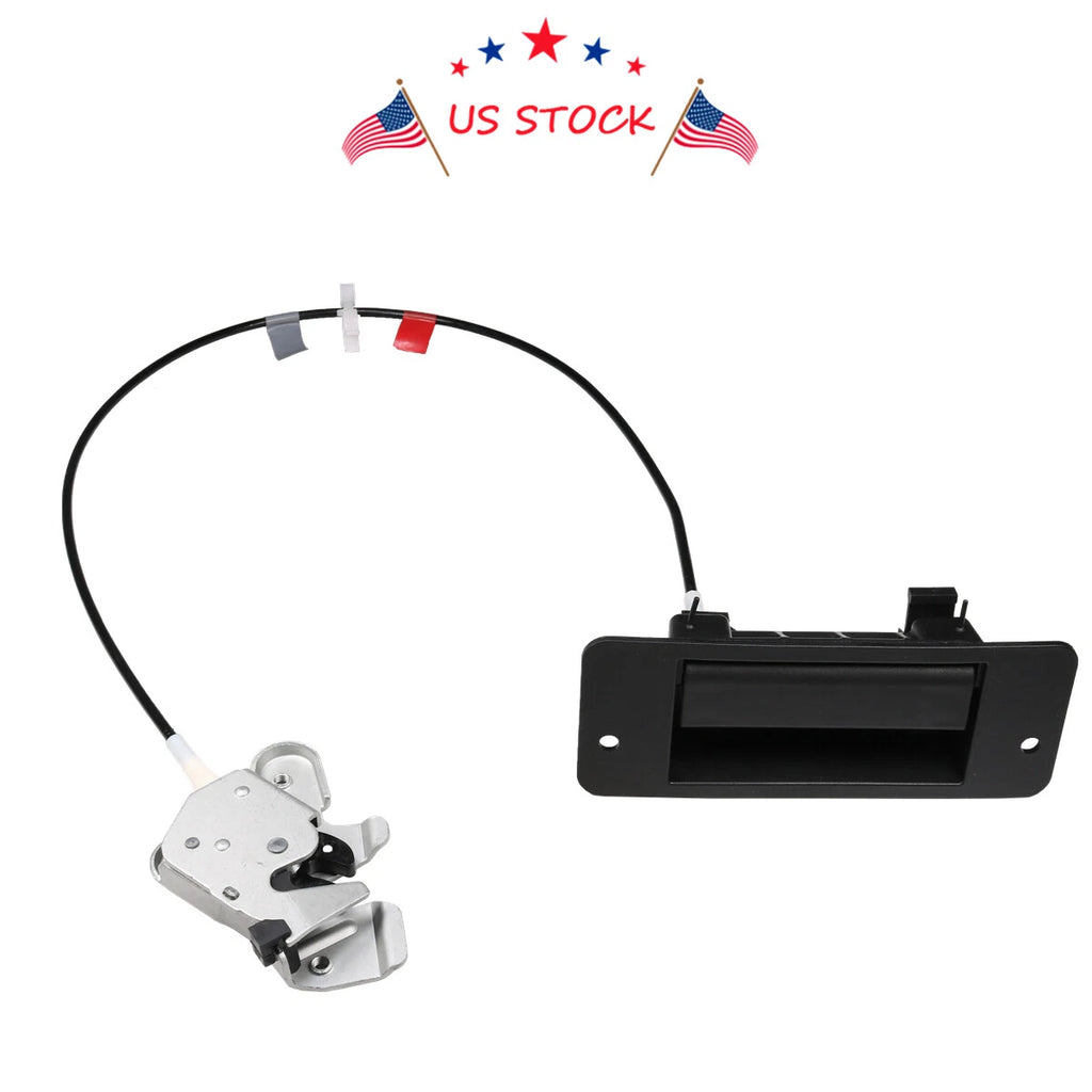 Right Side Hinged Door Latch with Handle for Ford E250 E150 E350 (2003-2014)