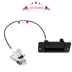 Right Side Hinged Door Latch with Handle for Ford E250 E150 E350 (2003-2014)